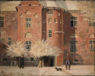 Das Herrenhaus von Krabbesholm in Jütland - Christen Dalsgaard — Ansicht des Kunstwerks