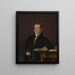 Dr. Johann Henning Kjetil Hjardemaal - Christen Købke — gerahmtes Bild an der Wand