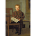 Reproduktion des Gemäldes Der Sohn des Malers CW Eckersberg, Julius, im Atelier seines Vaters - Christen Købke
