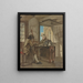 L'artiste dans son atelier - Christiaan Andriessen — gerahmtes Bild an der Wand