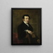Portrait d'Anthonie van der Hout - Christiaan Julius Lodewijk Portman — gerahmtes Bild an der Wand