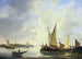 Ansicht von Dordrecht vom Papendrecht aus - Christiaan Lodewijk Willem Dreibholtz — Ansicht des Kunstwerks