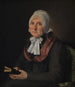 Maria Magdalena Jensen née Jessen la mère des artistes - Christian Albrecht Jensen — Ansicht des Kunstwerks