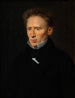 Portrait de Johannes Dam Hage 1800-1837 éditeur de Fædrelandet La Patrie - Christian Albrecht Jensen — Ansicht des Kunstwerks
