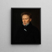 Portrait de Johannes Dam Hage 1800-1837 éditeur de Fædrelandet La Patrie - Christian Albrecht Jensen — gerahmtes Bild an der Wand