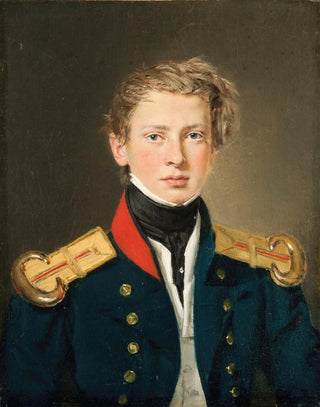 Christian Albrecht Jensen - SubLieutenant Cosmus Bornemann Royal Danish Navy born 1809 died 1888.webp