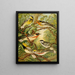 Le monde des oiseaux d'Amérique du Nord pl13 - Christian Anton Goering — gerahmtes Bild an der Wand