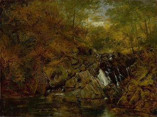 Bergbach - Christian Friedrich Gille — Ansicht des Kunstwerks