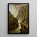 Pont du Diable sur la route du Saint-Gothard - Christian Georg Schütz l'Ancien — gerahmtes Bild an der Wand