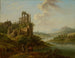 Landschaft mit Tempelruinen - Christian Georg Schütz der Ältere — Ansicht des Kunstwerks