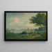 Ansicht von Dresden - Christian Gottlieb Hammer — gerahmtes Bild an der Wand