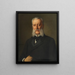 Dr Joseph Alexander Baron von Helfert - Christian Griepenkerl — gerahmtes Bild an der Wand