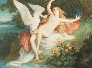 Léda und der Schwan - Christian Griepenkerl — Ansicht des Kunstwerks