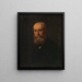 Rudolf von Eitelberger, Kunsthistoriker - Christian Griepenkerl — gerahmtes Bild an der Wand