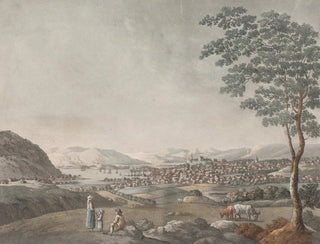 Christiania depuis Tyen - Christian Heinrich Grosch — Ansicht des Kunstwerks