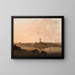 Prospect de Vordingborg - Christian Heinrich Grosch — gerahmtes Bild an der Wand