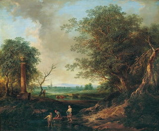 Landschaft mit Sule - Christian Hilfgott Brand — Ansicht des Kunstwerks
