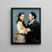 Ein Abschied - Christian Krohg — gerahmtes Bild an der Wand