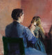 Eine Mutter, die ihrer kleinen Tochter die Haare kämmt - Christian Krohg — Ansicht des Kunstwerks