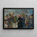 Albertine - Christian Krohg — gerahmtes Bild an der Wand
