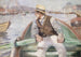Regarde devant, port de Bergen - Christian Krohg — Ansicht des Kunstwerks