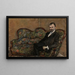 Portrait de Sigurd Bødtker - Christian Krohg — gerahmtes Bild an der Wand