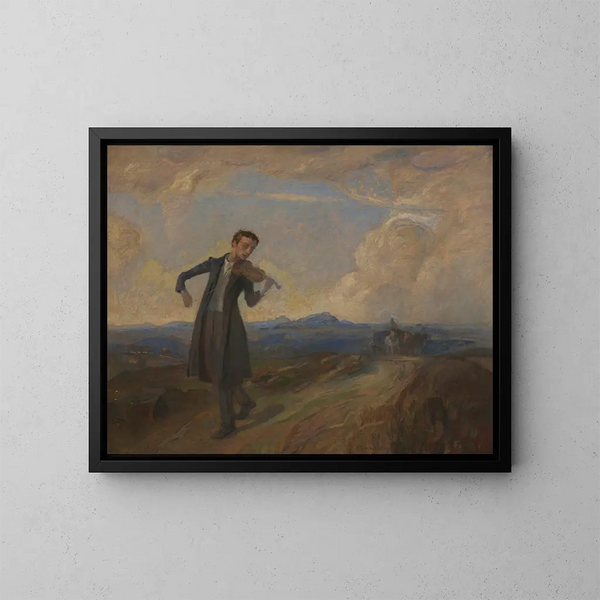 Le bon à rien - Christian Landenberger — gerahmtes Bild an der Wand