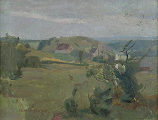 Landschaft am Rechtenstein - Christian Landenberger — Ansicht des Kunstwerks