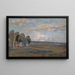 Weitläufige Sommerlandschaft - Christian Landenberger — gerahmtes Bild an der Wand