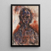 Aktstudie - Christian Rohlfs — gerahmtes Bild an der Wand