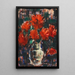 Reproduktion des Gemäldes Dahlias - Christian Rohlfs
