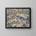 Granithuser Arcegno - Christian Rohlfs — gerahmtes Bild an der Wand