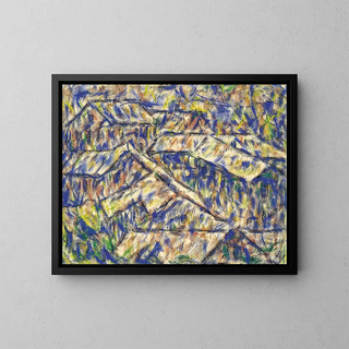 Granithuser Arcegno - Christian Rohlfs — gerahmtes Bild an der Wand