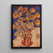 Calceolaria - Christian Rohlfs — gerahmtes Bild an der Wand