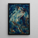 Zwei Figuren - Christian Rohlfs — gerahmtes Bild an der Wand