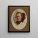 Joseph Henry - Christian Schussele — gerahmtes Bild an der Wand