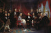 Washington Irving und seine literarischen Freunde in Sunnyside - Christian Schussele — Ansicht des Kunstwerks