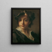 Portrait eines Jungen - Christian Seybold — gerahmtes Bild an der Wand