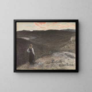 Kusaate Kusaate Kusaate - Christian Skredsvig — gerahmtes Bild an der Wand