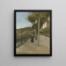 Vue de Rome - Christian Skredsvig — gerahmtes Bild an der Wand