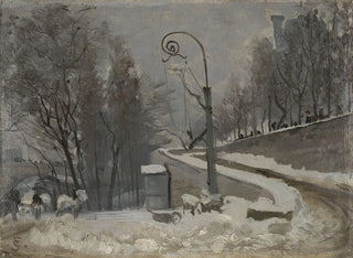Winter in Paris - Christian Skredsvig — Ansicht des Kunstwerks