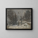 Winter in Paris - Christian Skredsvig — gerahmtes Bild an der Wand
