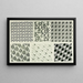 Formes ornementales pour la surface Pl 35 - Christian Stoll — gerahmtes Bild an der Wand