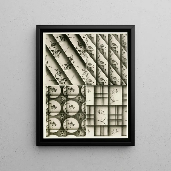 Formes décoratives für die Oberfläche Pl 40 - Christian Stoll — gerahmtes Bild an der Wand