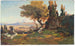 Landschaft offen in der römischen Landschaft - Christian Wilberg — Ansicht des Kunstwerks
