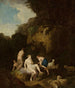 Nymphen in einer Höhle - Christian Wilhelm Ernst Dietrich — Ansicht des Kunstwerks