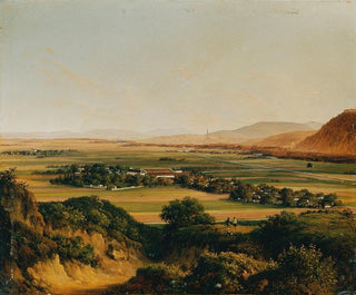 Blick auf Wien vom Bisamberg - Christian von Plattensteiner — Ansicht des Kunstwerks