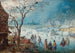 Winterlandschaft - Christoffel van den Berghe — Ansicht des Kunstwerks