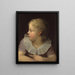 Der Sohn des Malers Jens Juels Jens - Christoffer Wilhelm Eckersberg — gerahmtes Bild an der Wand