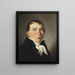 Portrait des Geschäftsmannes Ipsen - Christoffer Wilhelm Eckersberg — gerahmtes Bild an der Wand